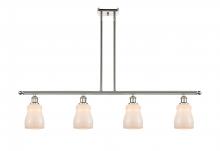 Innovations Lighting 516-4I-PN-G391 - Ellery - 4 Light - 48 inch - Polished Nickel - Cord hung - Island Light