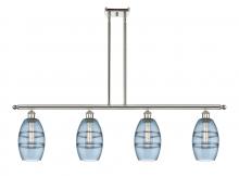  516-4I-PN-G557-6BL - Vaz - 4 Light - 48 inch - Polished Nickel - Cord hung - Island Light