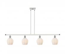 Innovations Lighting 516-4I-WPC-G461-6 - Norfolk - 4 Light - 48 inch - White Polished Chrome - Cord hung - Island Light