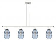 Innovations Lighting 516-4I-WPC-G557-6BL - Vaz - 4 Light - 48 inch - White Polished Chrome - Cord hung - Island Light