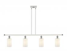  516-4I-WPC-G801 - Clymer - 4 Light - 48 inch - White Polished Chrome - Cord hung - Island Light