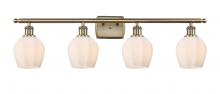 Innovations Lighting 516-4W-AB-G461-6 - Norfolk - 4 Light - 36 inch - Antique Brass - Bath Vanity Light