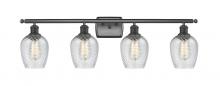  516-4W-BK-G292 - Salina - 4 Light - 36 inch - Matte Black - Bath Vanity Light