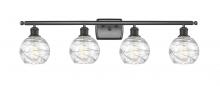 Innovations Lighting 516-4W-OB-G1213-6 - Athens Deco Swirl - 4 Light - 36 inch - Oil Rubbed Bronze - Bath Vanity Light