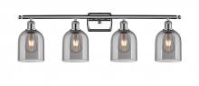  516-4W-PC-G558-6SM - Bella - 4 Light - 36 inch - Polished Chrome - Bath Vanity Light