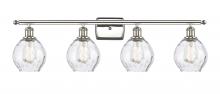 Innovations Lighting 516-4W-PN-G362 - Waverly - 4 Light - 36 inch - Polished Nickel - Bath Vanity Light