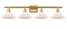 Innovations Lighting 516-4W-SG-G131 - Orwell - 4 Light - 38 inch - Satin Gold - Bath Vanity Light