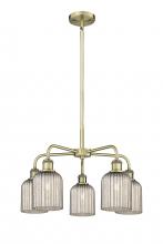 Innovations Lighting 516-5CR-AB-G559-5ME - Bridal Veil - 5 Light - 23 inch - Antique Brass - Chandelier