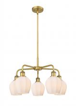 Innovations Lighting 516-5CR-BB-G461-6 - Norfolk - 5 Light - 24 inch - Brushed Brass - Chandelier