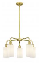 Innovations Lighting 516-5CR-SG-G801 - Clymer - 5 Light - 22 inch - Satin Gold - Chandelier