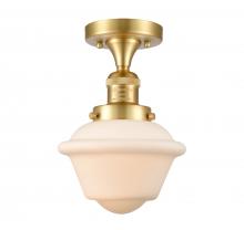 Innovations Lighting 517-1CH-SG-G531 - Oxford - 1 Light - 8 inch - Satin Gold - Semi-Flush Mount