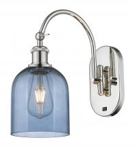 Innovations Lighting 518-1W-PN-G558-6BL - Bella - 1 Light - 6 inch - Polished Nickel - Sconce