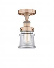 Innovations Lighting 616-1F-AC-G182S - Canton - 1 Light - 5 inch - Antique Copper - Semi-Flush Mount