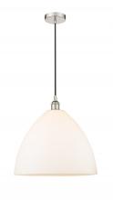 Innovations Lighting 616-1P-PN-GBD-161 - Bristol - 1 Light - 16 inch - Polished Nickel - Cord hung - Pendant