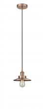 Innovations Lighting 616-1PH-AC-M3-AC - Edison - 1 Light - 8 inch - Antique Copper - Mini Pendant