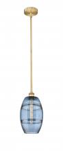 Innovations Lighting 616-1S-BB-G557-8BL - Vaz - 1 Light - 8 inch - Brushed Brass - Cord hung - Mini Pendant