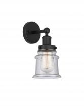 Innovations Lighting 616-1W-BK-G184S - Canton - 1 Light - 5 inch - Matte Black - Sconce