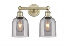 Innovations Lighting 616-2W-AB-G558-6SM - Bella - 2 Light - 15 inch - Antique Brass - Bath Vanity Light