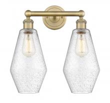 Innovations Lighting 616-2W-BB-G654-7 - Cindyrella - 2 Light - 16 inch - Brushed Brass - Bath Vanity Light