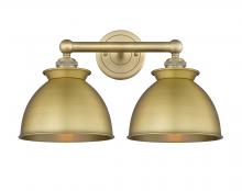 Innovations Lighting 616-2W-BB-M14-BB - Adirondack - 2 Light - 17 inch - Brushed Brass - Bath Vanity Light