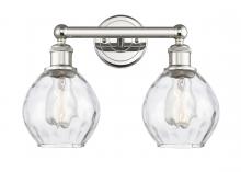  616-2W-PN-G362 - Waverly - 2 Light - 15 inch - Polished Nickel - Bath Vanity Light