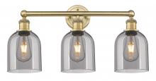 Innovations Lighting 616-3W-BB-G558-6SM - Bella - 3 Light - 24 inch - Brushed Brass - Bath Vanity Light