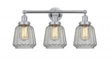 Innovations Lighting 616-3W-PC-G142 - Chatham - 3 Light - 25 inch - Polished Chrome - Bath Vanity Light