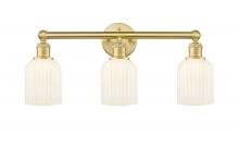 Innovations Lighting 616-3W-SG-G559-5GWH - Bridal Veil - 3 Light - 23 inch - Satin Gold - Bath Vanity Light