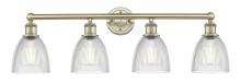  616-4W-AB-G382 - Castile - 4 Light - 33 inch - Antique Brass - Bath Vanity Light