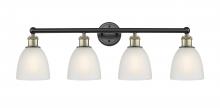 Innovations Lighting 616-4W-BAB-G381 - Castile - 4 Light - 33 inch - Black Antique Brass - Bath Vanity Light