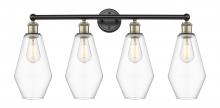 Innovations Lighting 616-4W-BAB-G652-7 - Cindyrella - 4 Light - 34 inch - Black Antique Brass - Bath Vanity Light