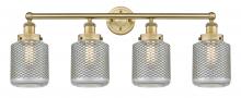 Innovations Lighting 616-4W-BB-G262 - Stanton - 4 Light - 33 inch - Brushed Brass - Bath Vanity Light