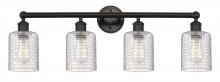 Innovations Lighting 616-4W-OB-G112C-5CL - Cobbleskill - 4 Light - 32 inch - Oil Rubbed Bronze - Bath Vanity Light