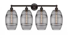  616-4W-OB-G557-8SM - Vaz - 4 Light - 35 inch - Oil Rubbed Bronze - Bath Vanity Light