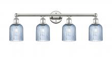  616-4W-PN-G559-5BL - Bridal Veil - 4 Light - 32 inch - Polished Nickel - Bath Vanity Light