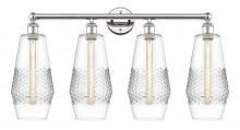 Innovations Lighting 616-4W-PN-G682-7 - Windham - 4 Light - 34 inch - Polished Nickel - Bath Vanity Light