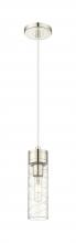 Innovations Lighting 617-1P-PN-G617-8DE - Boreas - 1 Light - 3 inch - Polished Nickel - Cord Hung - Mini Pendant