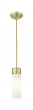 Innovations Lighting 617-1S-AB-G617-8SWH - Boreas - 1 Light - 3 inch - Antique Brass - Stem Hung - Mini Pendant