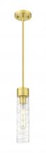 Innovations Lighting 617-1S-SG-G617-11DE - Boreas - 1 Light - 3 inch - Satin Gold - Stem Hung - Mini Pendant