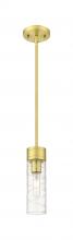 Innovations Lighting 617-1S-SG-G617-8DE - Boreas - 1 Light - 3 inch - Satin Gold - Stem Hung - Mini Pendant