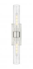 Innovations Lighting 617-2W-SN-G617-11SDY - Boreas - 2 Light - 24 inch - Satin Nickel - Bath Vanity Light