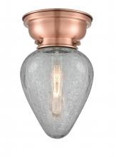 Innovations Lighting 623-1F-AC-G165 - Geneseo - 1 Light - 7 inch - Antique Copper - Flush Mount