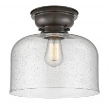 Innovations Lighting 623-1F-OB-G74-L-LED - Bell - 1 Light - 12 inch - Oil Rubbed Bronze - Flush Mount