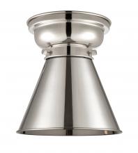 Innovations Lighting 623-1F-PN-M13-PN - Appalachian - 1 Light - 8 inch - Polished Nickel - Flush Mount