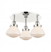 Innovations Lighting 916-3C-PN-G321 - Olean - 3 Light - 19 inch - Polished Nickel - Flush Mount