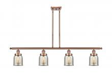 Innovations Lighting 916-4I-AC-G58 - Bell - 4 Light - 48 inch - Antique Copper - Stem Hung - Island Light