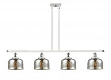 Innovations Lighting 916-4I-WPC-G78 - Bell - 4 Light - 48 inch - White Polished Chrome - Stem Hung - Island Light