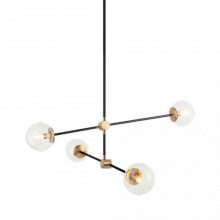 Matteo Lighting C78714AGCL - Cosmic Chandelier