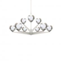 Modern Forms US Online PD-82027-SN - Double Bubble Chandelier Light