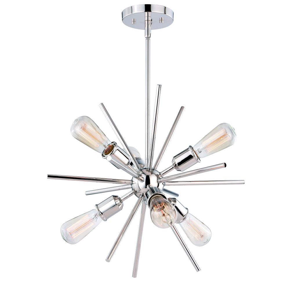 Estelle 19-in Pendant Polished Nickel